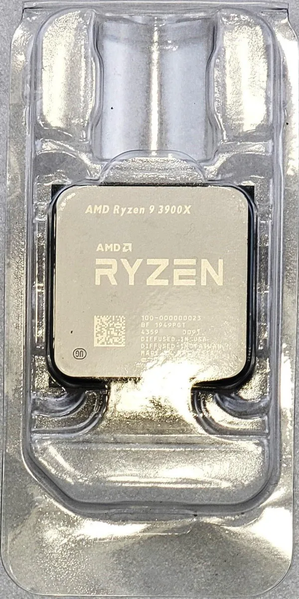 AMD AMD Ryzen 9 3900X 12-Core AM4 105W Tray OEM desktop processor — photo du produit