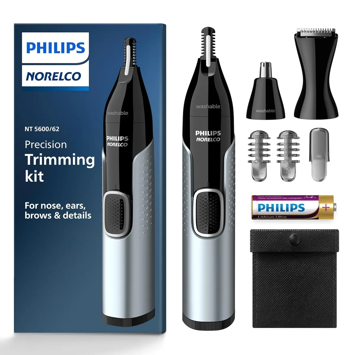 Norelco Norelco Nose Trimmer 5000 NT5600/62 trimmers for men — fotografie produktu