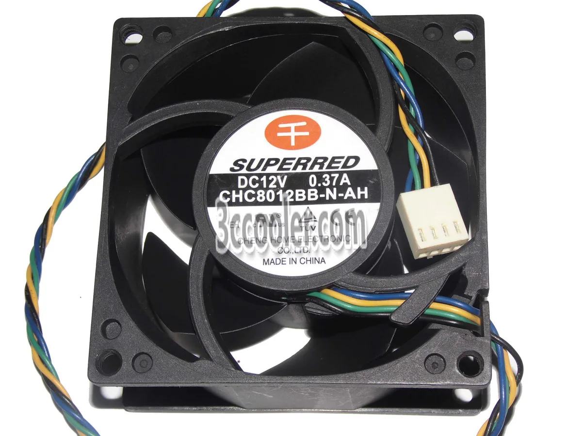 OEM Industries OEM Industries CHC8012BB-N-AH 80mm 4-Pin CPU cooler — صورة المنتج