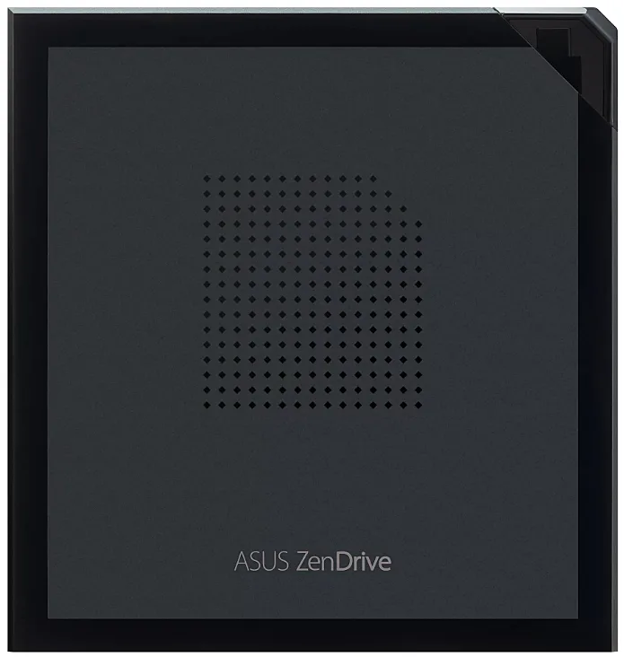 ASUS ASUS SDRW-08V1M-U/BLK/G/AS// ZenDrive V1M external DVD writer USB-C — Produktfoto