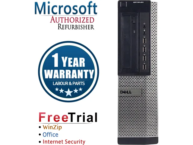 Black and silver Dell OptiPlex 790 desktop tower