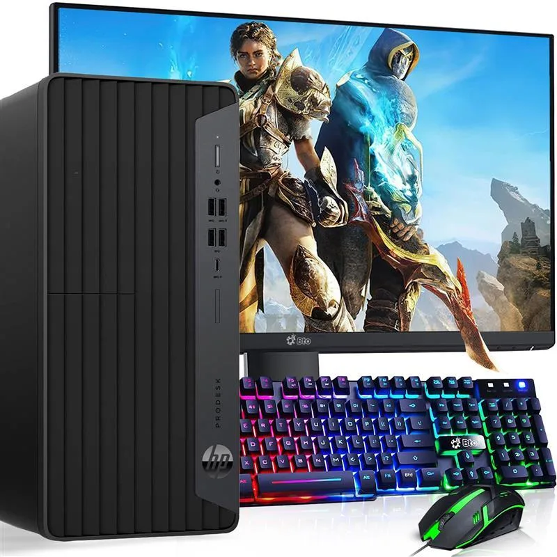 HP HP ProDesk 600 G6 Gaming PC i5-10500 16GB 512GB GT1030 22in Monitor — صورة المنتج