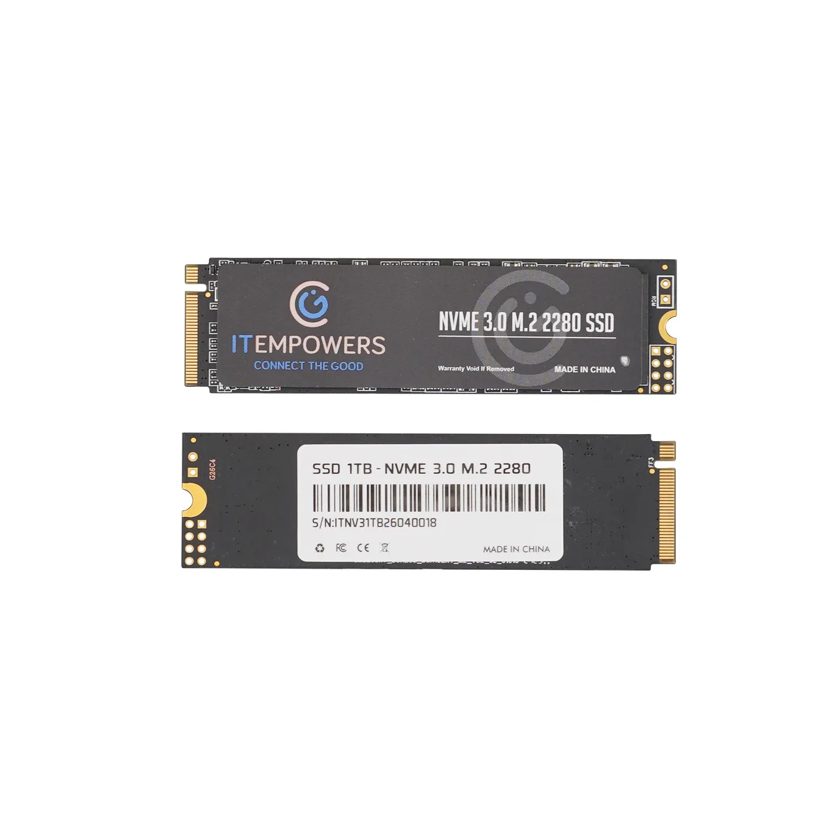 ITEMPOWERS ITEMPOWERS NVMe 3.0 1TB 2280 SSD internal SSD — photo du produit