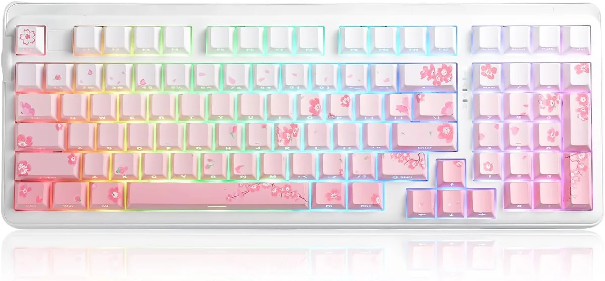 Dareu Dareu TK51VF08607R 98-key Tri-mode Gaming Keyboard — photo du produit