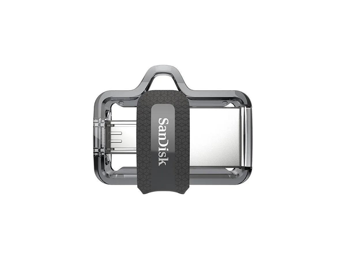 SanDisk SanDisk Ultra Dual Drive m3.0 128GB USB 3.0 micro-USB flash drive — 商品写真
