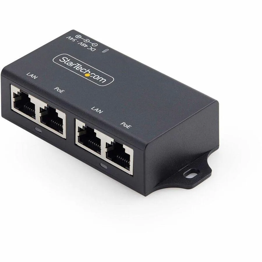 STARTECH STARTECH 2-Port Gigabit PoE+ Injector 30W — product photo