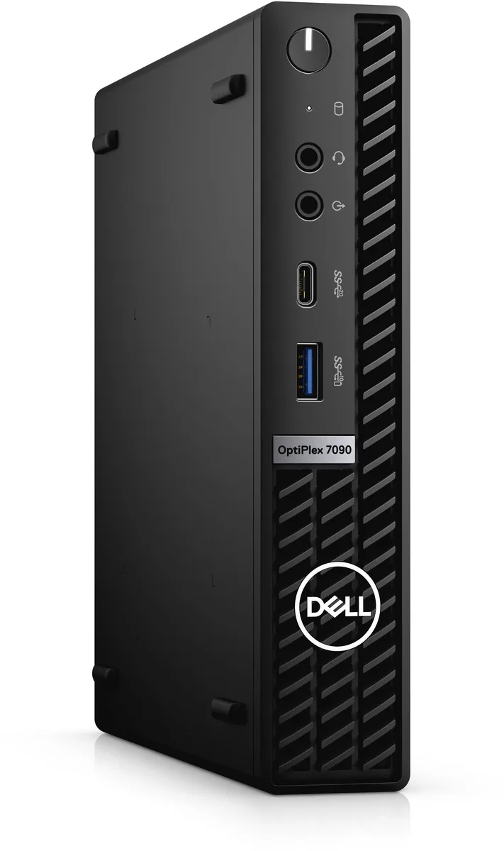 Small grey rectangular desktop computer, 36 mm wide, 183 mm deep, 178.5 mm high