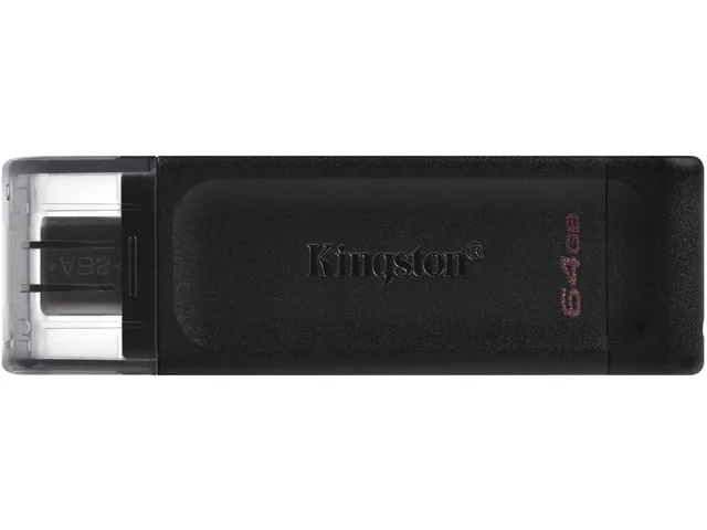 Kingston Technology Corp. Kingston Technology Corp. DataTraveler 70 64GB USB 3.2 Gen 1 USB-C DT70/64GBCR — ürün fotoğrafı