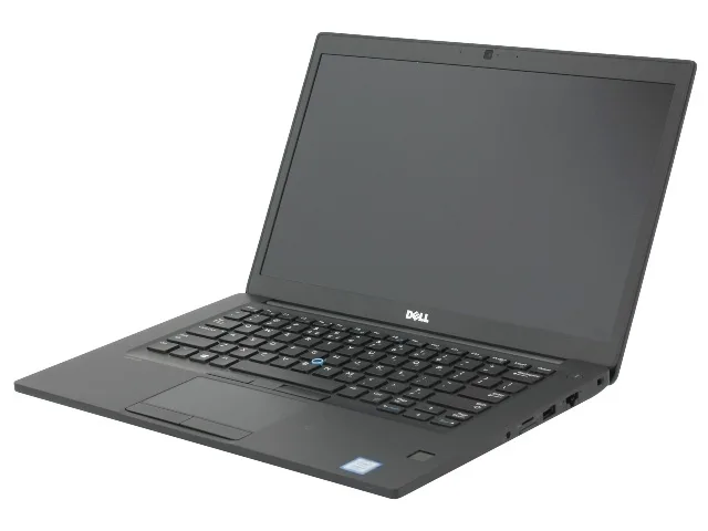 Silver 14-inch Dell Latitude 7480 laptop, closed lid, minor wear visible