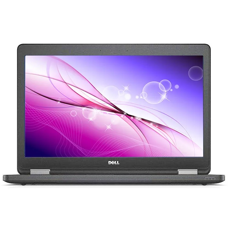 Black Dell Latitude E5570 15 inch laptop closed view