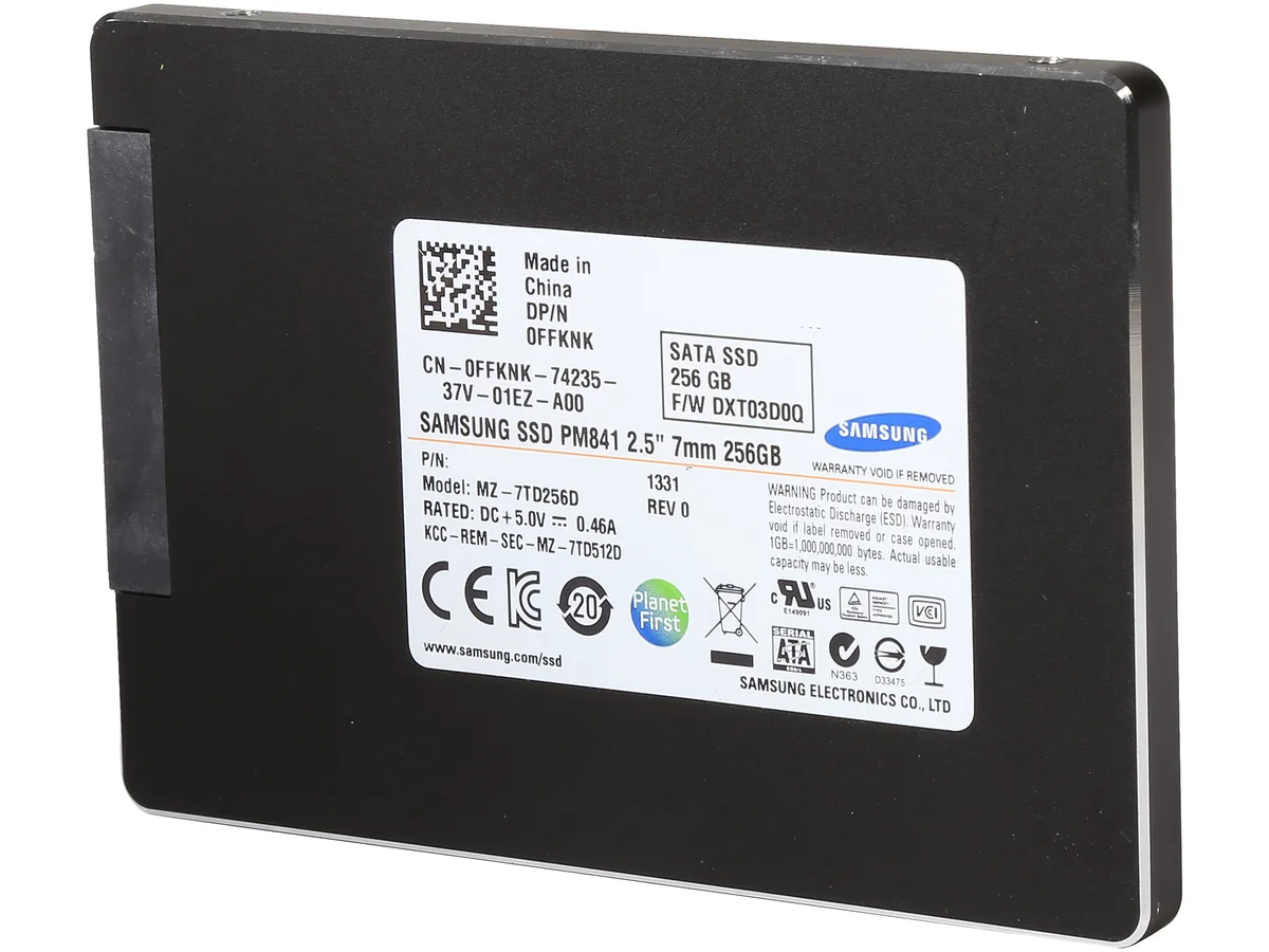 SAMSUNG SAMSUNG MZ-7TD256D 840 Pro Series 2.5" 256GB SATA internal SSD — product photo