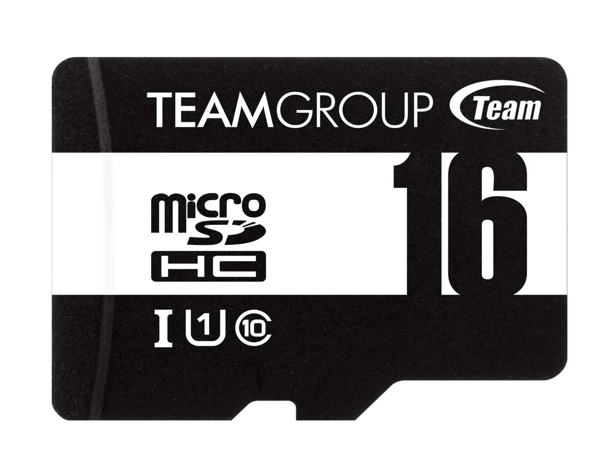 Team Group Team Group TUSDH16GCL10U03 16GB microSDHC UHS-I U1 Class 10 80MB/s memory card — produktfoto