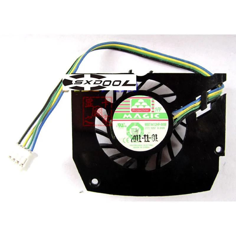SXDOOL SXDOOL MBT4412HB-W09 VGA Cooling Fan 12V 0.24A 4-pin — 商品照片