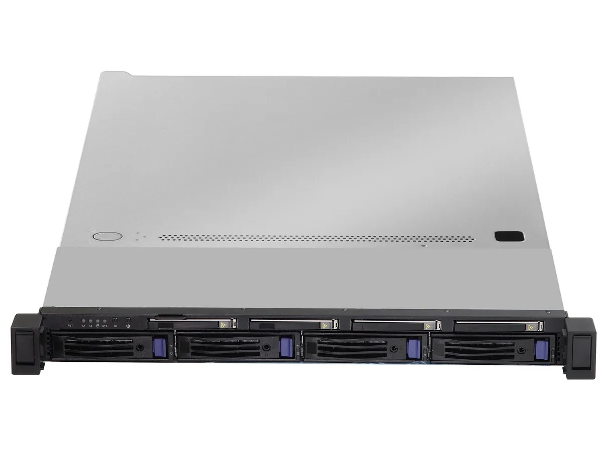 ASRock Rack ASRock Rack 1U4L4E-ICX/2T 1U barebone server 4 NVMe 4 SATA bays — 商品写真