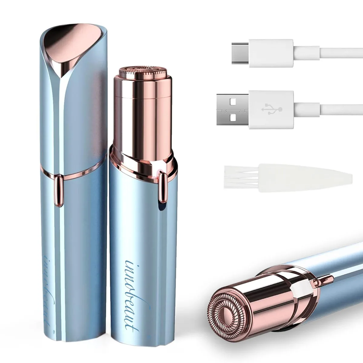  Remington Facial Hair Remover 18K Gold Head Blue 120 min 0.068 kg — foto del prodotto