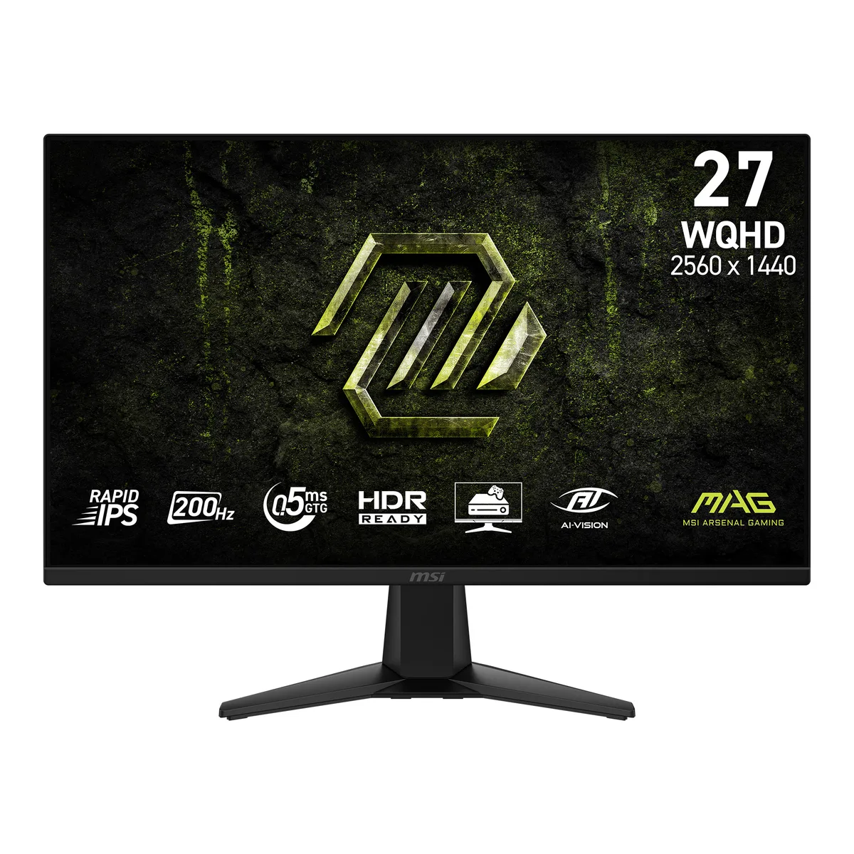 MSI MSI MAG 275QF E20 27" 200Hz QHD gaming monitor — photo du produit