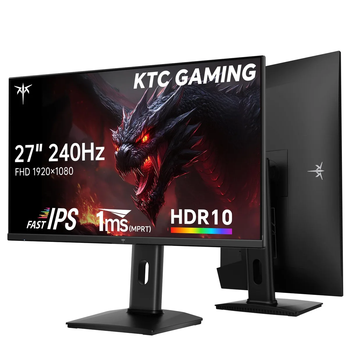 KTC KTC H27F7 27" 240Hz FHD Fast IPS Gaming Monitor — photo du produit