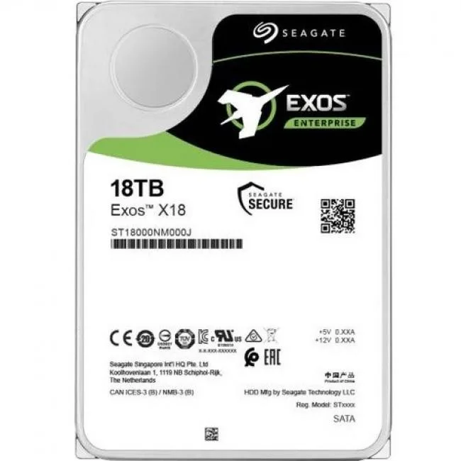 3.5 inch internal hard drive with silver metal casing and black circuit board visible on underside