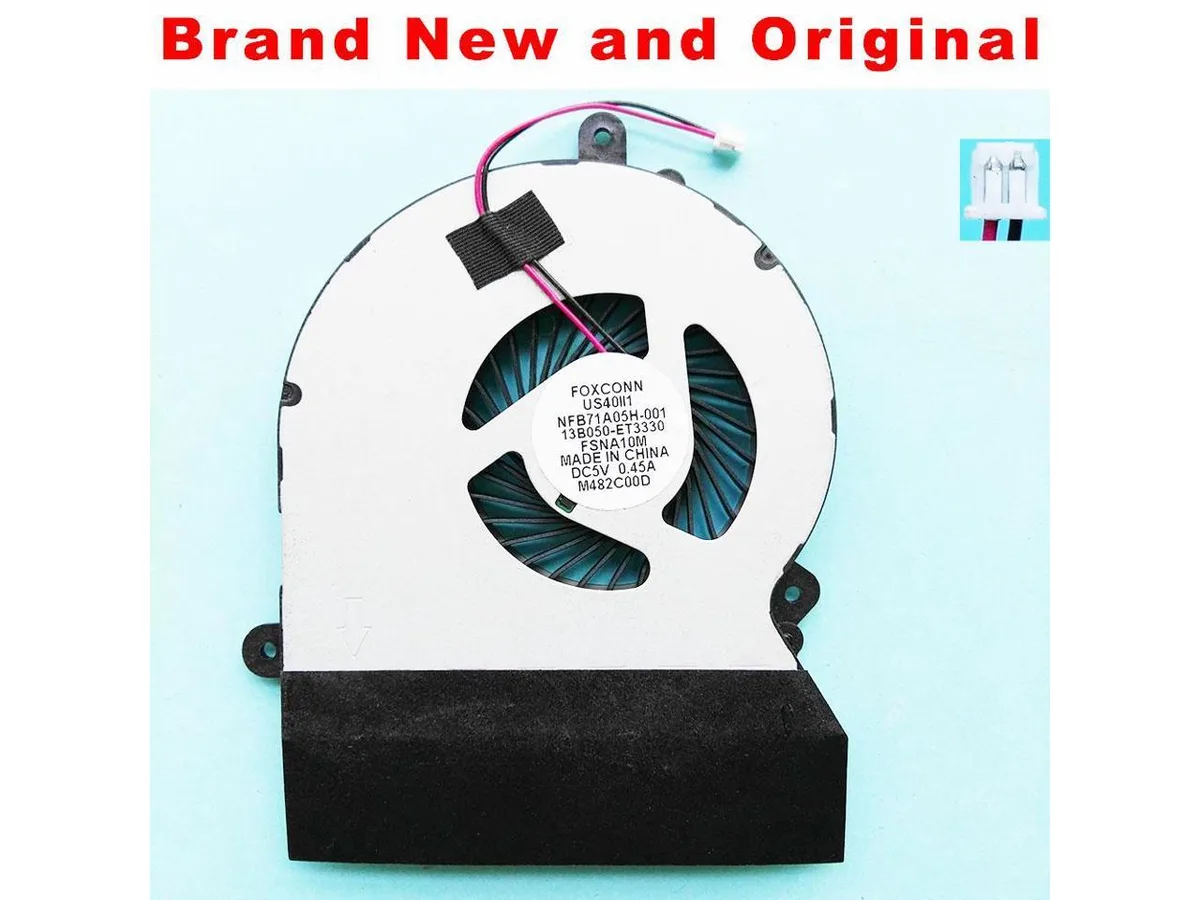 Fans Fans CPU cooler for Foxconn US40II1 NFB71A05H-001 FSNA10M — fotografia produktu