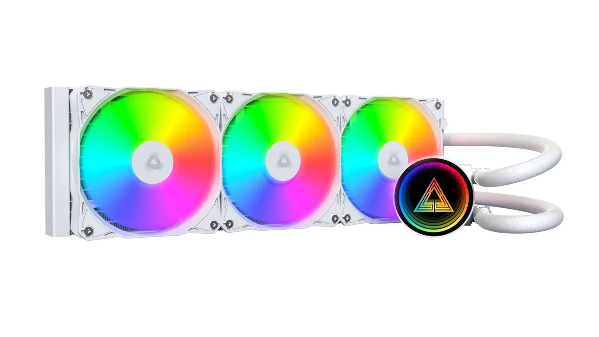 Montech Montech LightFlow ARGB 360 White liquid cooler — photo du produit