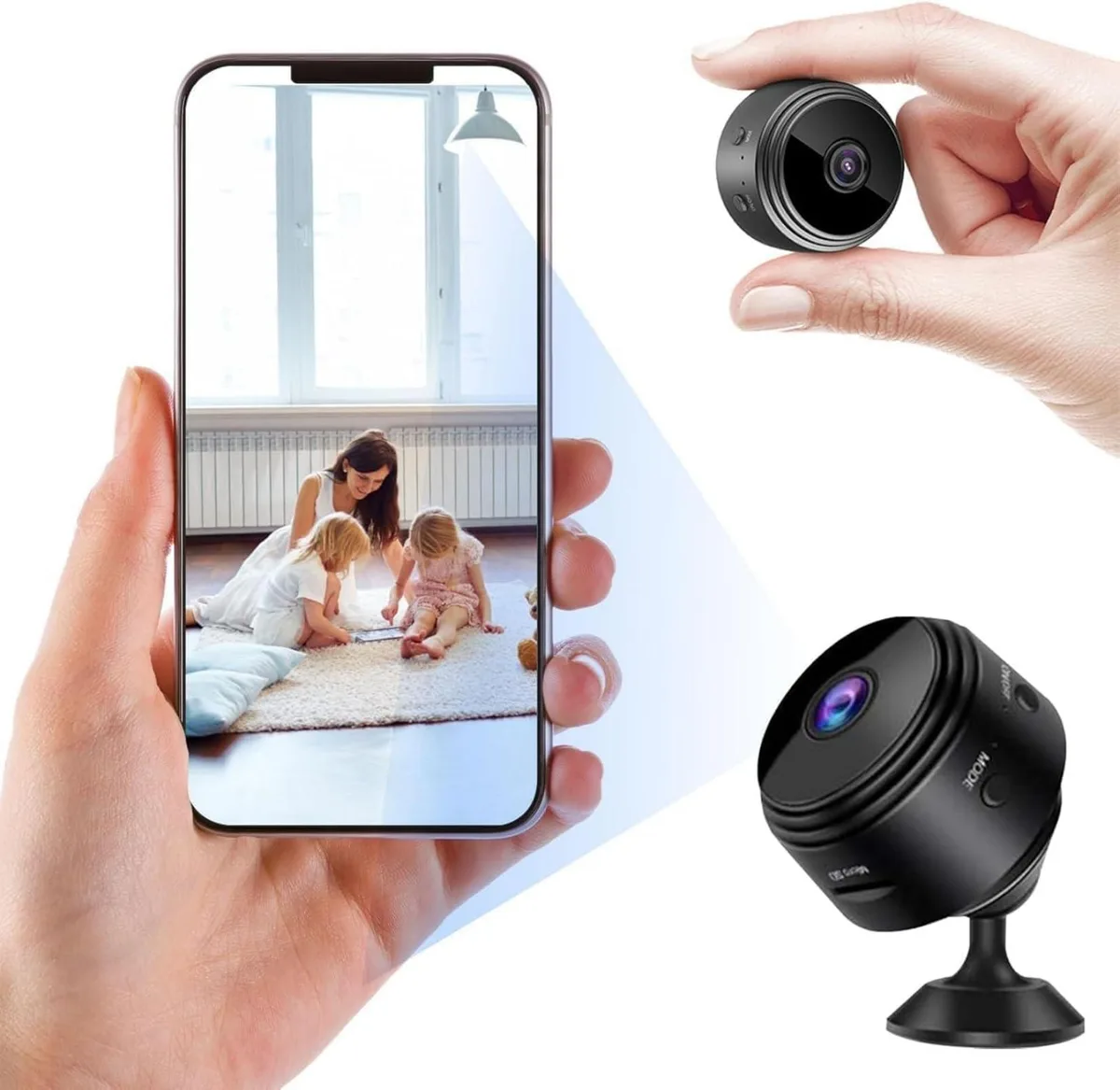 Clover A9 Wireless Surveillance 1080p 30fps Battery — ürün fotoğrafı