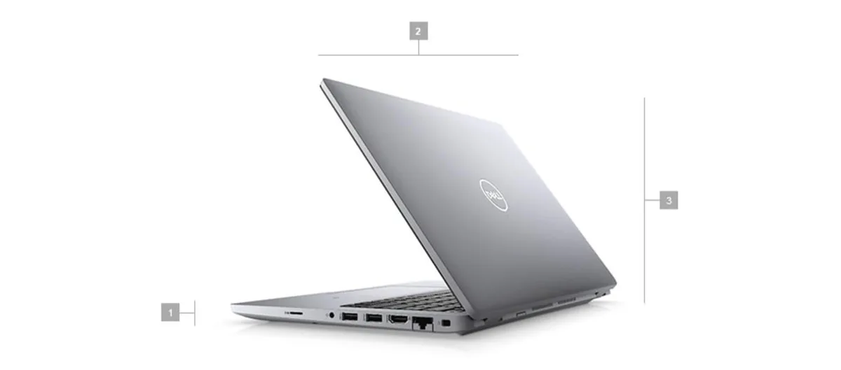 DELL DELL Latitude 5420 laptop i5-1145G7 32GB 256GB 14" Touch Silver — photo du produit