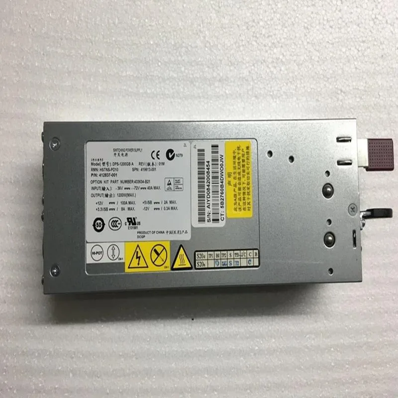 KHACHIMO KHACHIMO DL380G5 1200W Power Supply DPS-1200GB A 412837-001 419613-001 — photo du produit