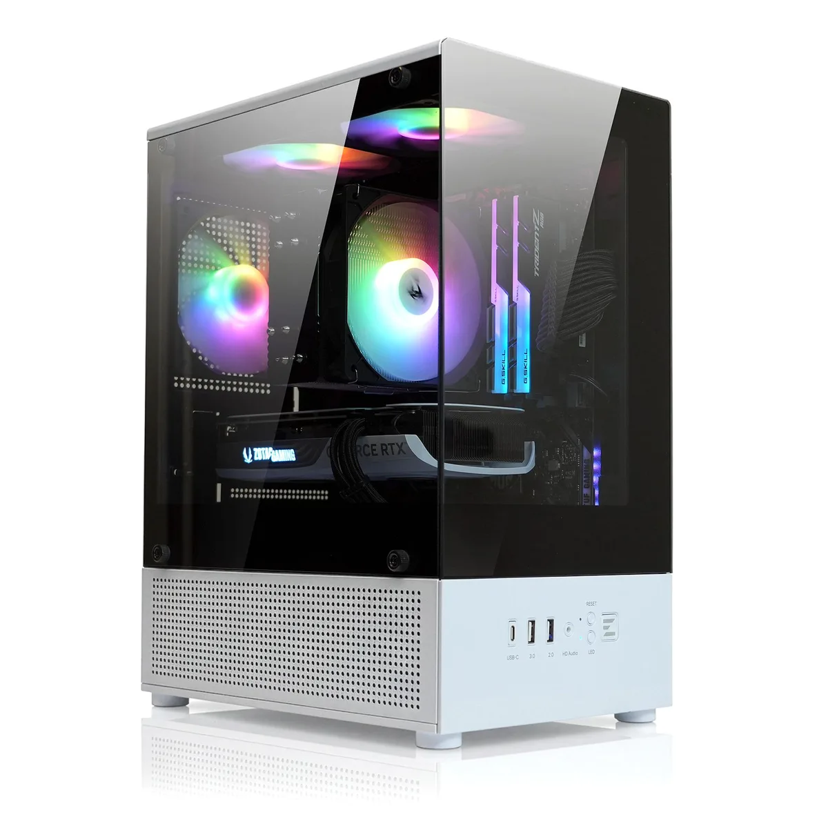 Zalman Zalman CUBIX-G Micro-ATX PC Case Panda Edition — photo du produit