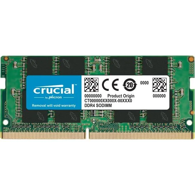Crucial Crucial DDR4-3200 SODIMM 16GB 2Gx64 CL22 laptop RAM — снимка на продукта