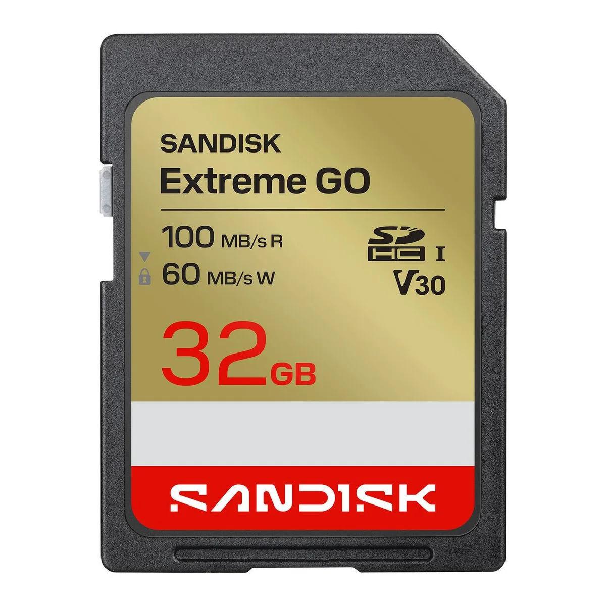 SanDisk SanDisk Extreme Go SDHC 32GB UHS-I U3 V30 100MB/s memory card — 제품 사진