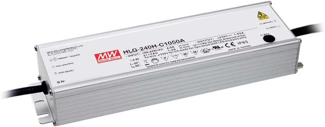 Mean Well Mean Well HLG-240H-C1400A 179V 1400mA 250W power supply — photo du produit