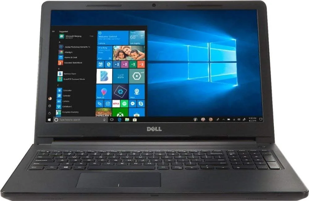 DELL DELL Inspiron 15 i5367-5949BLK-PUS laptop Core i5-7200U 8GB 256GB SSD 15.6" HD Touch Windows 10 — ürün fotoğrafı