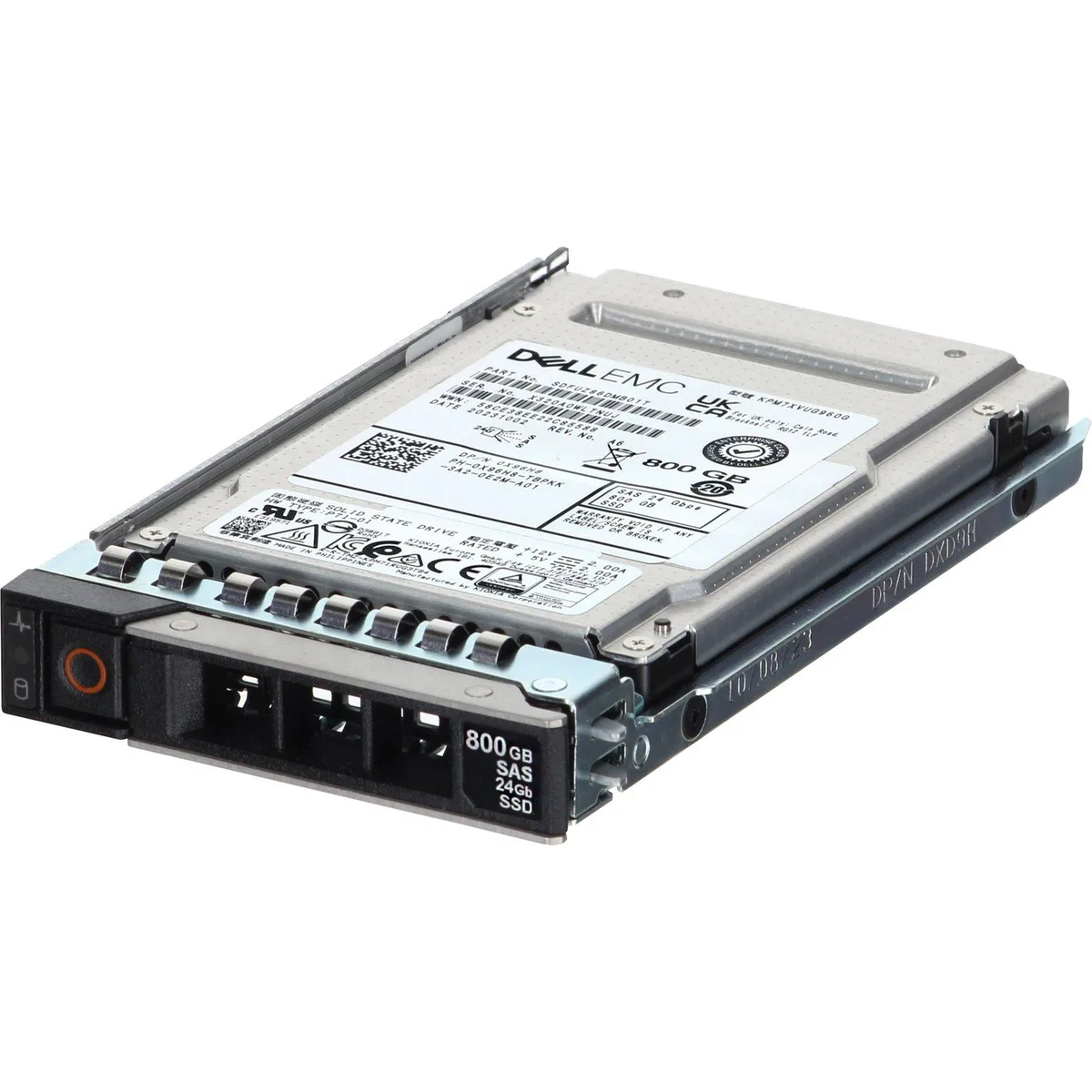 Silver 2.5 inch enterprise SSD with Dell label