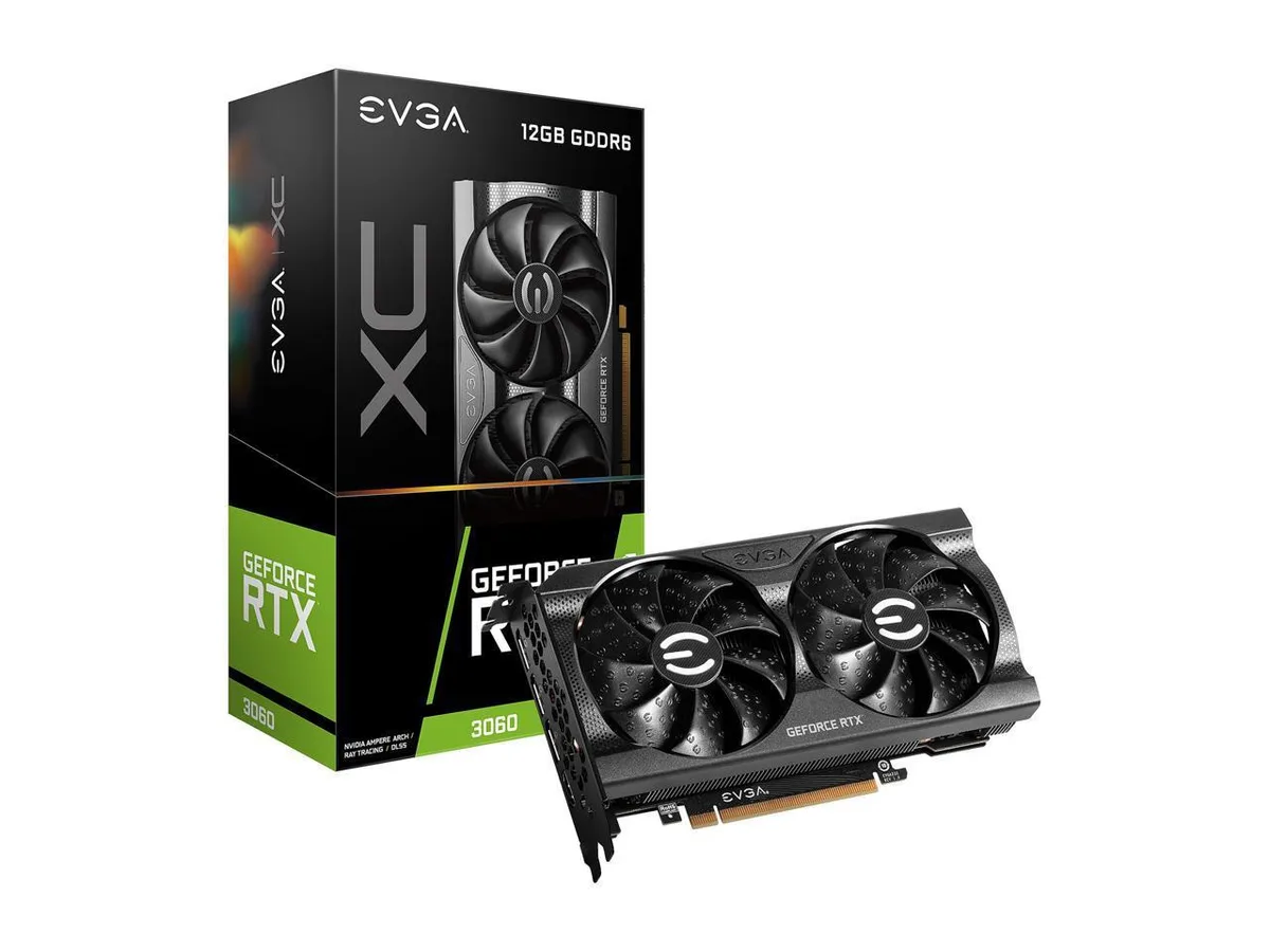 EVGA EVGA GeForce RTX 3060 12GB XC GAMING GDDR6 GPU — photo du produit