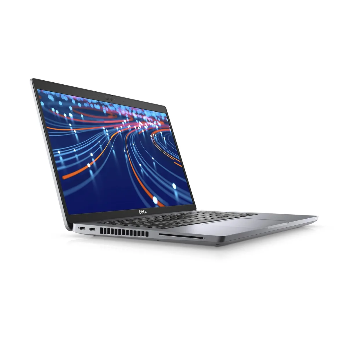 Silver Dell Latitude 5420 14 inch laptop closed view
