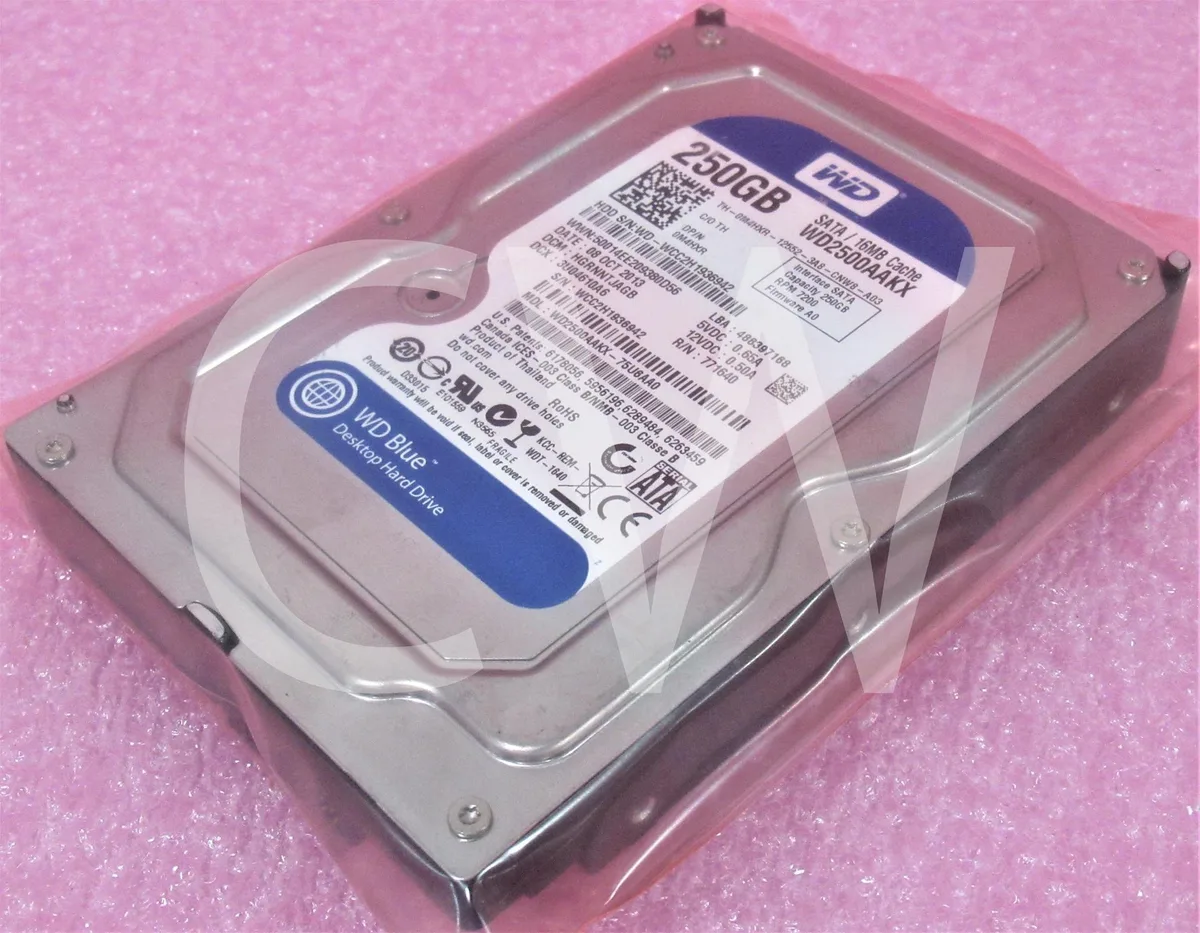 Western Digital Western Digital WD2500AAKX 250GB 7200RPM 16MB 3.5" SATA internal hard drive — fotografia produktu