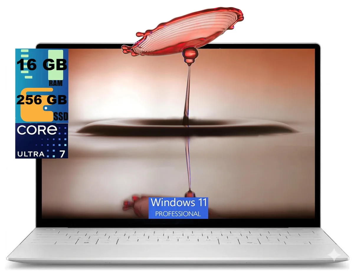 DELL DELL XPS 13 9350 AI laptop, Ultra 7 256V, 16GB DDR5, 256GB, 13.4" 120Hz FHD+ — photo du produit