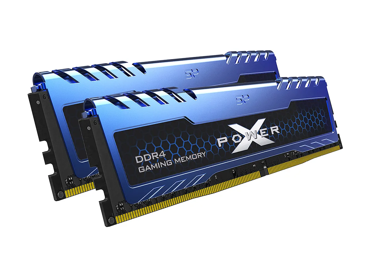 Silicon Power Silicon Power SP016GXLZU320BDA 16GB (2 x 8GB) DDR4 3200 desktop RAM — photo du produit