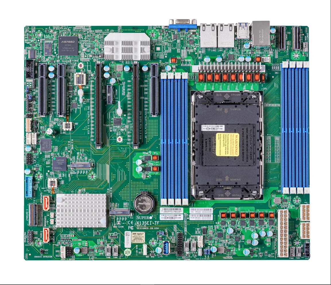 Supermicro Supermicro MBD-X13SEI-TF-O server motherboard — 商品照片