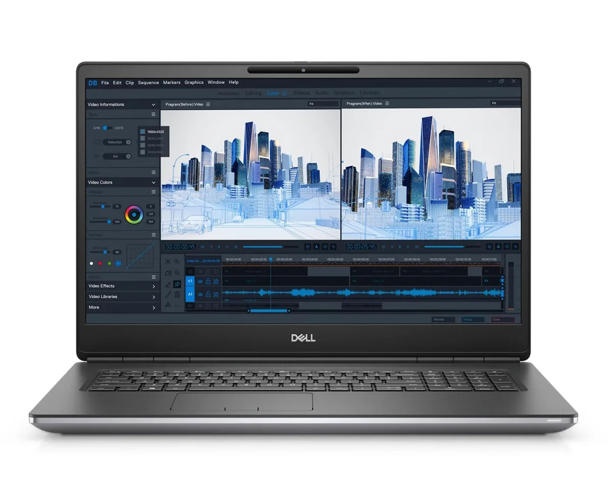 DELL DELL Precision 7760 17.3 laptop i9-11950H RTX A3000 64GB 256GB — product photo