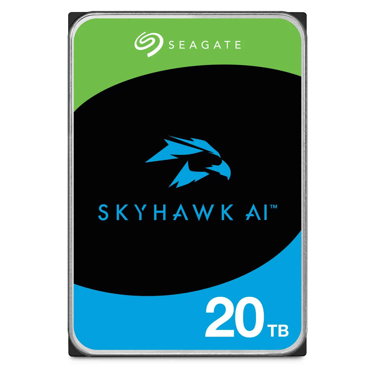 Seagate Seagate SkyHawk AI ST20000VE002 20TB 7200 RPM 256MB SATA 3.5" internal hard drive — 商品写真