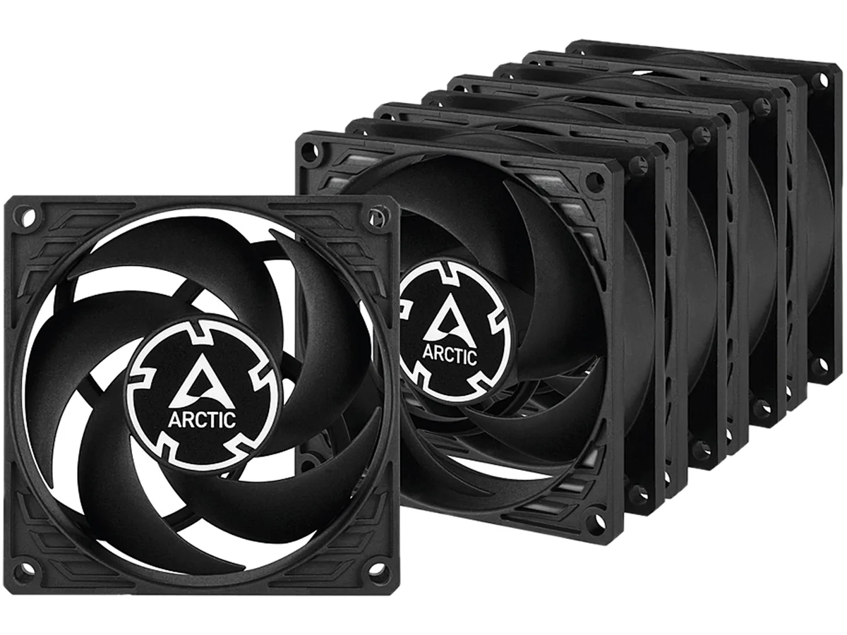ARCTIC COOLING ARCTIC COOLING P8 Value Pack ACFAN00153A 80mm case fan 5-pack 3000 RPM 23.4 CFM — foto del producto