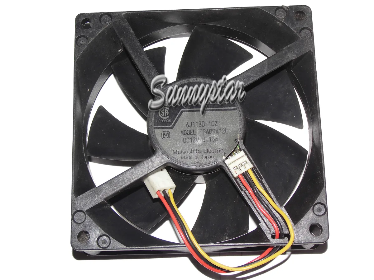 OEM Industries OEM Industries Panaflo 9225 FBA09A12L 9CM 12V 0.15A 3-Wire CPU Cooler — صورة المنتج