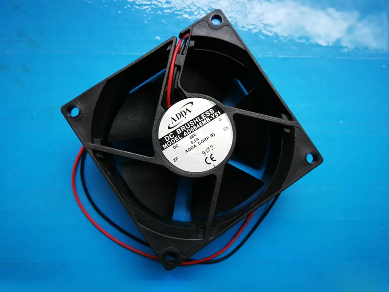 Zyvpee Zyvpee AD0848MB-Y51 80*32mm 48V 0.1A 2-wire case fan — 商品写真