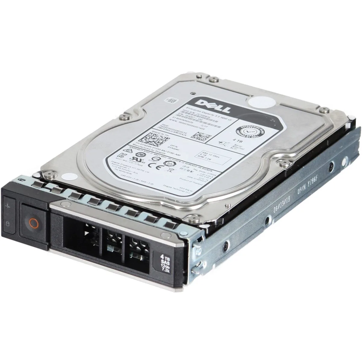 DELL DELL 4TB 7.2K 12Gbps SAS 3.5 internal hard drive 512n CPO YXG4K-R — product photo