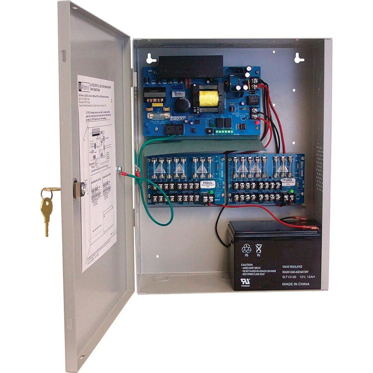ALTRONIX ALTRONIX AL1012ULXPD16 16 Fuse 12VDC 10A Power Supply — photo du produit