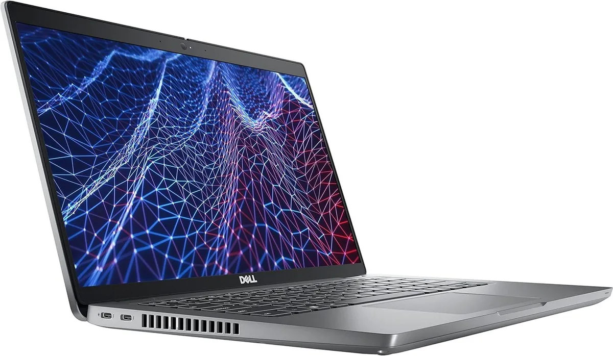 Silver Dell Latitude 5430 14.0 inch laptop closed on table