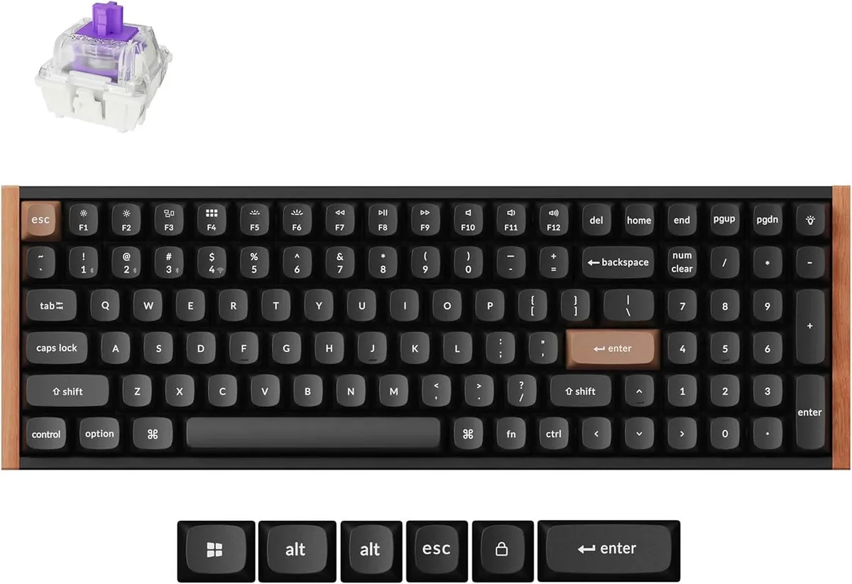 TUKO TUKO 96% Hall Effect Wireless Mechanical Gaming Keyboard — produktbild