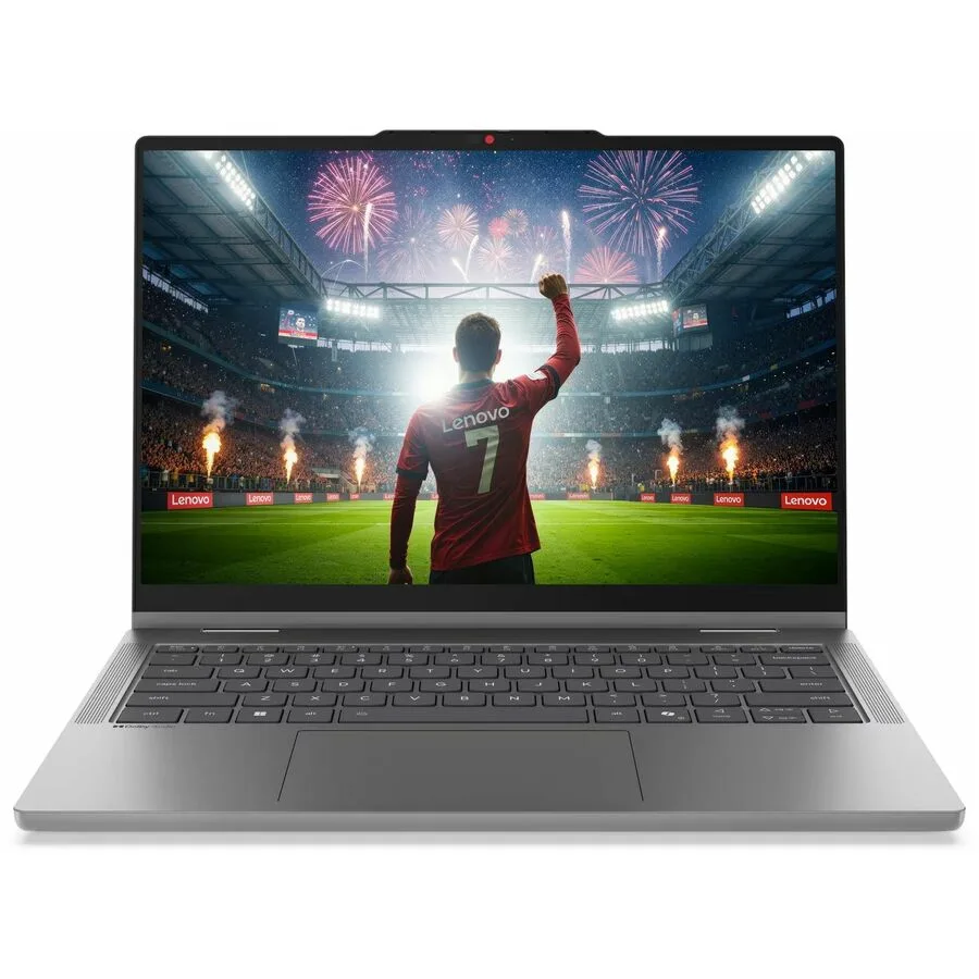 Luna Gray 14 inch convertible laptop with touchscreen display