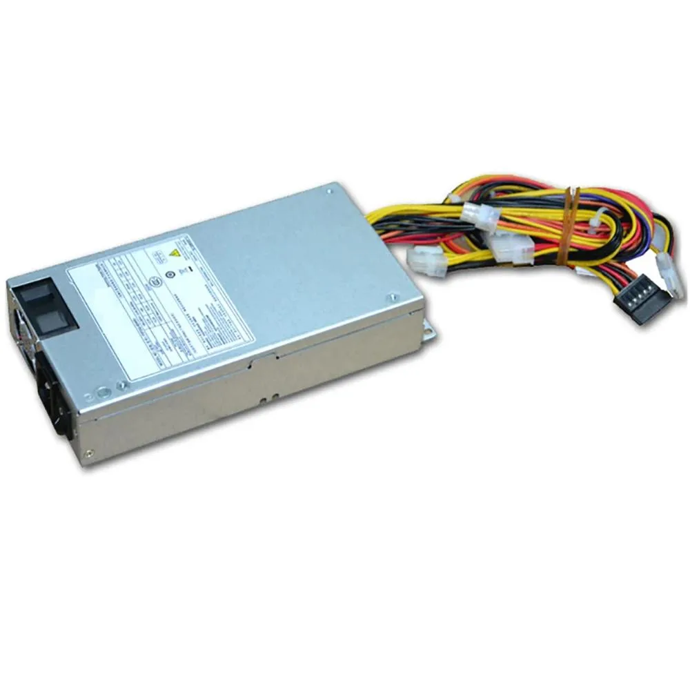 KHACHIMO FSP250-60WS1 250W 1U power supply, silver metal box with fan grille and power socket